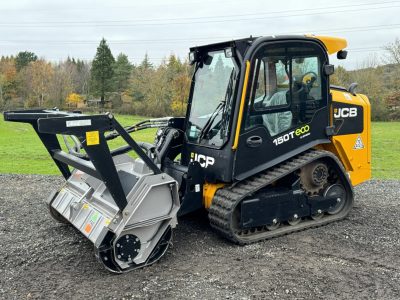 JCB 150T Eco Tracked Skidsteer c/w FAE Forestry Mulcher