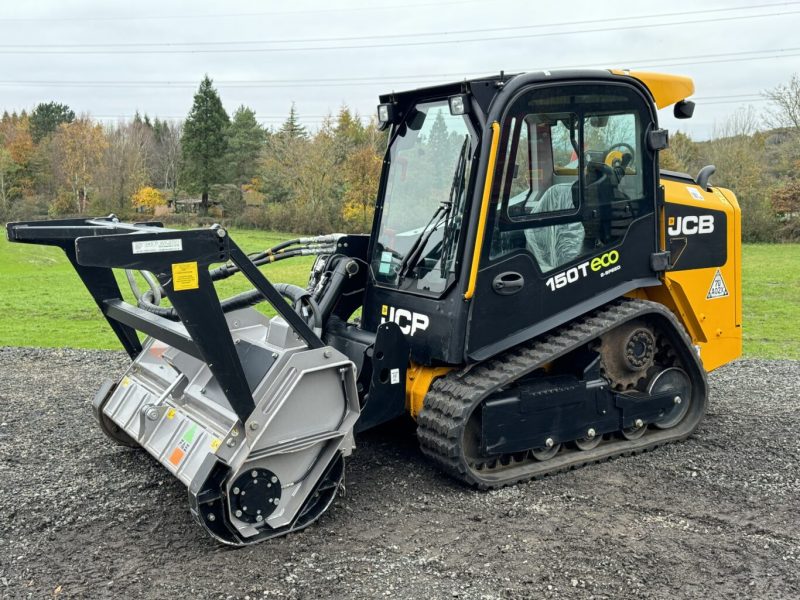 JCB 150T Eco Tracked Skidsteer c/w FAE Forestry Mulcher